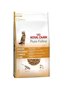 غذای خشک گربه پیور فلاین رویال کنین مناسب کاهش و حفظ وزن 1.5 کیلوگرم Royal canin pure feline slimness 