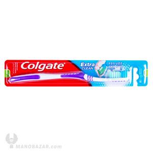 مسواک کلگیت مدل Extra Clean با برس معمولی Colgate Extra Clean Medium Toothbrush