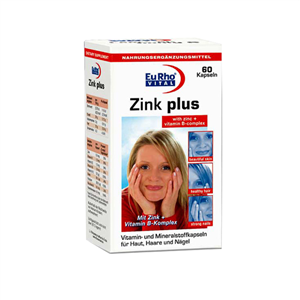 کپسول زینک پلاس 10 یوروویتال - 60 عددی