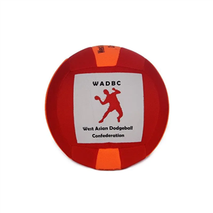 توپ آموزشی داژبال وسطی WADBC DST | قرمز/نارنجی