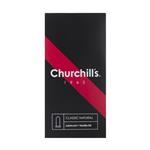 کاندوم چرچیلز مدل Classic Natural حاوی اسانس وانیل و روان کننده بسته 12 عددی Churchills Condoms PSC 