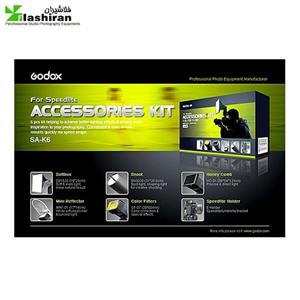 کیت لوازم فلاش اکسترنال GODOX SPEEDLITE ACCESSORIES KITS SA K6