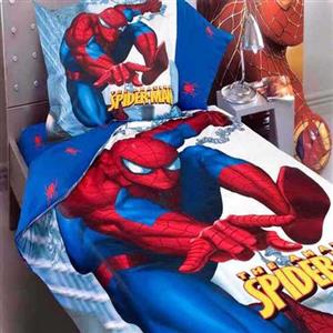 نیم ست ملحفه 90 رانفرس طرح اسپایدرمن