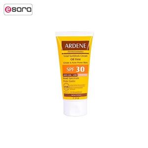 کرم ضد آفتاب رنگی فاقد چربی SPF30 آردن  Ardene Tinted Sunscreen Cream SPF30