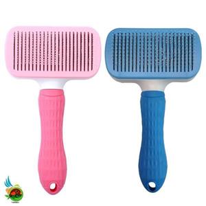 برس مخصوص سگ و گربه همراه با دکمه تخلیه مو مدل ژینا برند مورفی ( curve ) Morphy hair removing brush