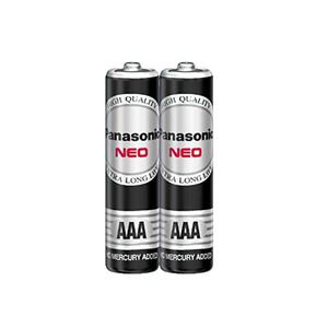 باتری نیم قلمی پاناسونیک معمولی بسته 2 تایی