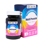 قرص روکش دار مولتی پریناتال گلوک ویت 30 عدد ـ Gluk vit Multi Prenatal ـ گلوک ویت