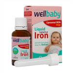 قطره آهن ول بیبی ویتابیوتیکس 30 میلی لیتر ـ Vitabiotics Well Baby Liposomal Iron Drops ـ ویتابیوتیکس