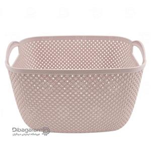 سبد رخت لیمون مستطیل متوسط طرح بافت 2277