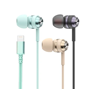 ایرفون سیمی مکالمه دار مدل لایتنینگ اس زد ایکس SZX 889 (اتصال خودکار ، بدون قطعی)