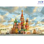 پازل 2000 قطعه کلیسای رنگی سنت باسیل مسکو