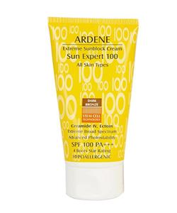 کرم ضد آفتاب رنگ برنزه تیره آردن SPF100 Ardene Tinted Sunscreen Cream SPF100 50g