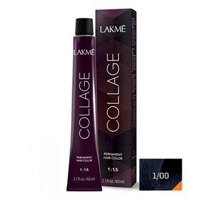 رنگ مو لاکمه سری کلاژ شماره 1/00 ( مشکی ) - Lakme Collage Hair Color