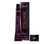 رنگ مو لاکمه سری کلاژ شماره 5/06 ( قهوه ای روشن گرم ) - Lakme Collage Hair Color