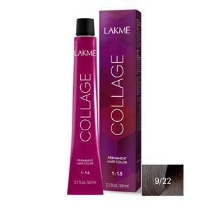 رنگ مو لاکمه سری کلاژ شماره 9/22 ( یاسی بلوند خیلی روشن ) - Lakme Collage Hair Color