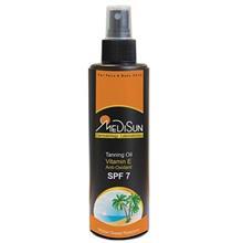 روغن آفتاب مدیسان SPF7 حجم 200 میلی لیتر Medisun SPF7 Tanning Oil 200ml