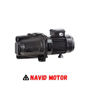 پمپ آب یک اسب جتی نوید موتور مدل CAMT 100/02 سه فاز استیل