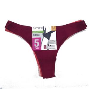 پک 5 عددی شورت زنانه اسمارا مدل تانگ کد b2341