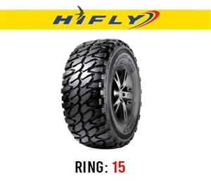 لاستیک خودرو های فلای مدل MT601 سایز 31/10.5R15