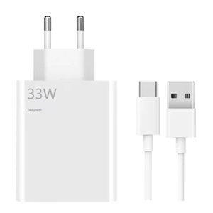 آداپتور فست شارژ 33W مدل سرجعبه شیائومی (به همراه کابل USB-C)