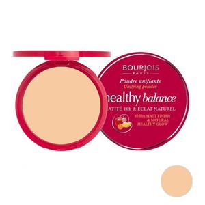 پنکیک بژ روشن مدل Healthy Balance Powder 53 بورژوآ  Bourjois Healthy Balance Powder Beige Clair 53