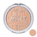 پنکیک بژ متوسط مدل All Matt Plus Shine Control Powder 025 کاتریس 