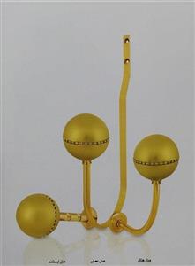 گل میخ طرح توپی نگین دار کد 602