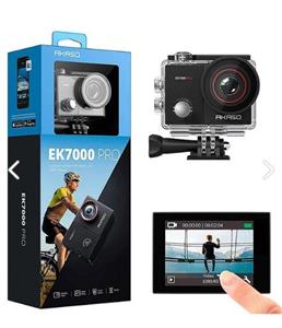 دوربین اکشن و مجموعه لوازم جانبی وای فای 4k AKASO Ek7000 Pro (2 سال گارانتی ترکیه) AKASO-AKS-02781