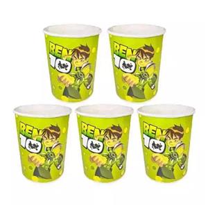 ظرف پاپ کورن مدل بن تن بسته ۵ عددی کد R73390