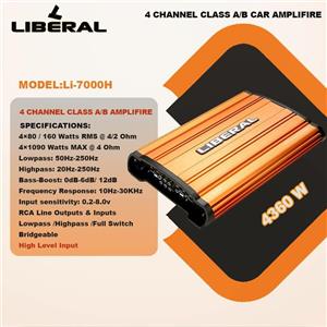 آمپلی فایر چهار کانال 4360 وات لیبرال LI-7000H