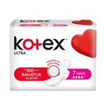 نوار بهداشتی کوتکس kotex بلند مدل Ultra بسته 7 عددی