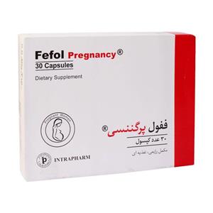 کپسول ففول (فیفول) اینترافارم 30 عددی