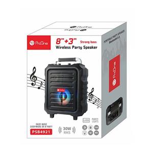 اسپیکر بلوتوثی پرووان مدل PSB4921 ا ProOne PSB4921 bluetooth speaker کد 6269