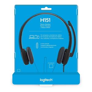 هدفون لاجیتک مدل H151 ا Logitech H151 Headphone کد 6338