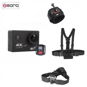 دوربین ورزشی اسپورت کم مدل F60R به همراه بند دوربین