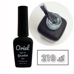 لاک ژل کد 219 شاین برند Oriel