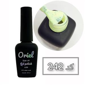 لاک ژل کد 242 شاین برند Oriel