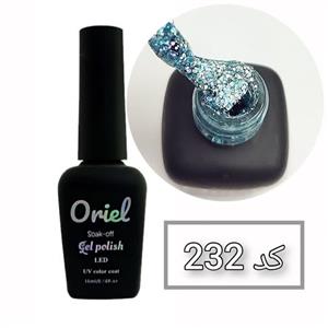 لاک ژل کد 232 شاین برند Oriel