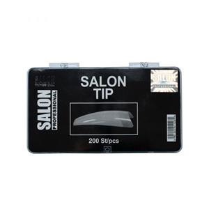 تیپ کاشت ناخن 200 تایی شیری Salon اورجینال