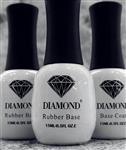 رابر بیس 15 میل ناخن کلییر (بی رنگ ) دیاموند Diamond