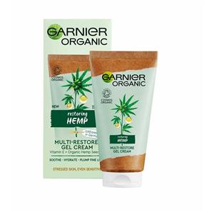 ژل کرم ترمیم کننده و مرطوب گارنیر Garnier Organic Hemp Multi-Restore Gel Cream 50ml 