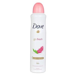 اسپری ضد تعریق زنانه داو Dove مدل go fresh رایحه انار 