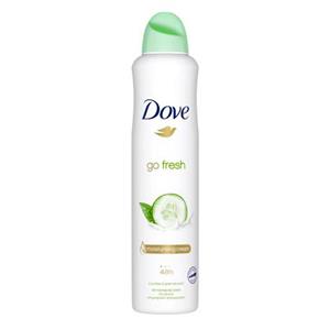 اسپری ضد تعریق زنانه داو Dove مدل go fresh رایحه خیار 