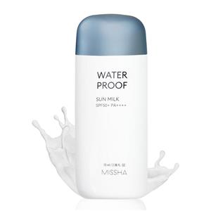 کرم ضد آفتاب ضد آب شیری میشا Missha All Around Safe Block Waterproof Sun Milk SPF50  70ml