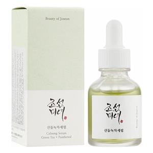 سرم ضد التهاب و ابرسان چای سبز پنتنول بیوتی اف جوسان Beauty of Joseon Calming Serum Green TeaPanthenol 30ml 