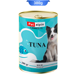 کنسرو سگ طعم مرغ و ماهی تن پت آلپین (Pet Alpin) وزن 380 گرم کد 110018