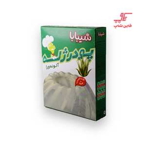پودر ژله آلوئه ورا شیبابا مقدار 100 گرم