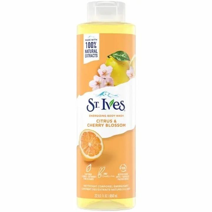 شامپو بدن مرکبات و شکوفه گیلاس سینت ایوز حجم 650 میلی لیتر