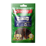 تشویقی دنتال سگ فرشی با طعم گوشت Freshy Dental Beefy Twists بسته 8 عددی