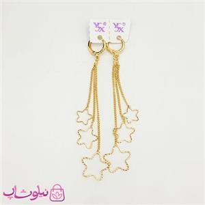 گوشواره آویز بلند دخترانه ysx طرح گل کد 891